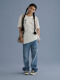 Manuscript V-Neck T-Shirt