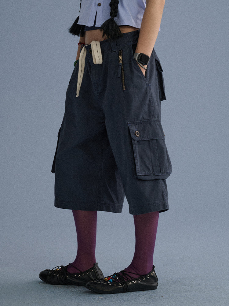 Volcano Knee-Length Shorts