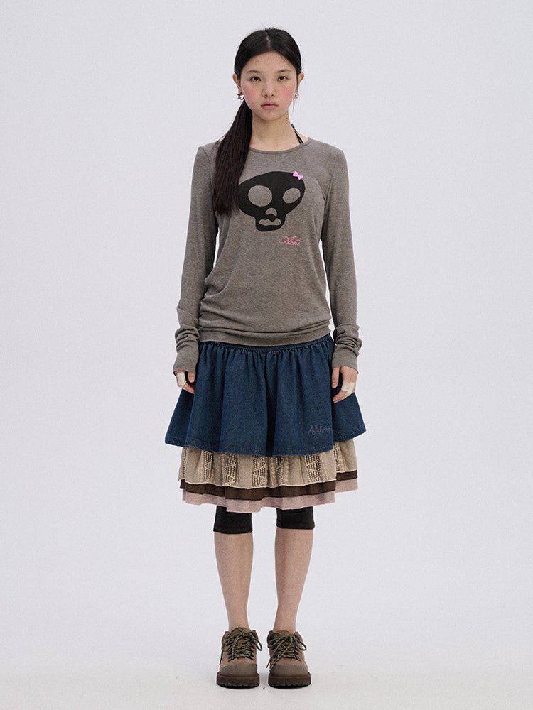 Skull Baby Graphic T-Shirt