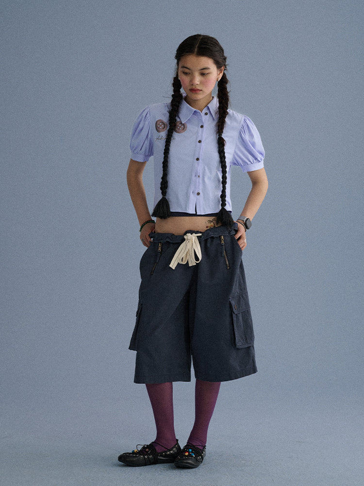 Volcano Knee-Length Shorts