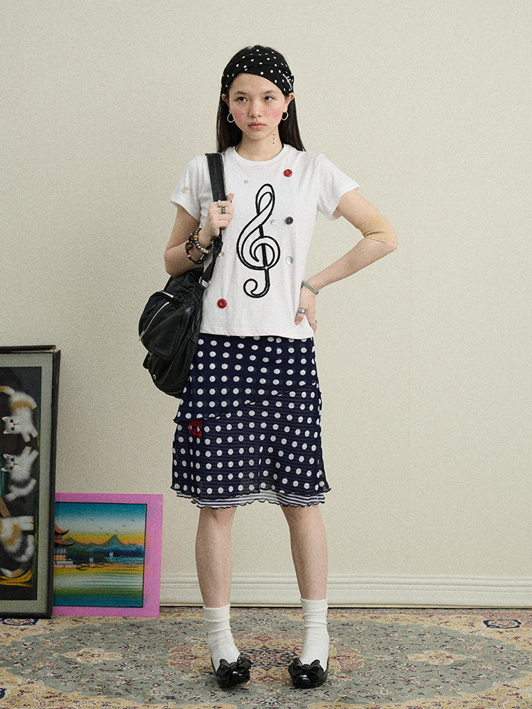 Jam Polka Dot Skirt