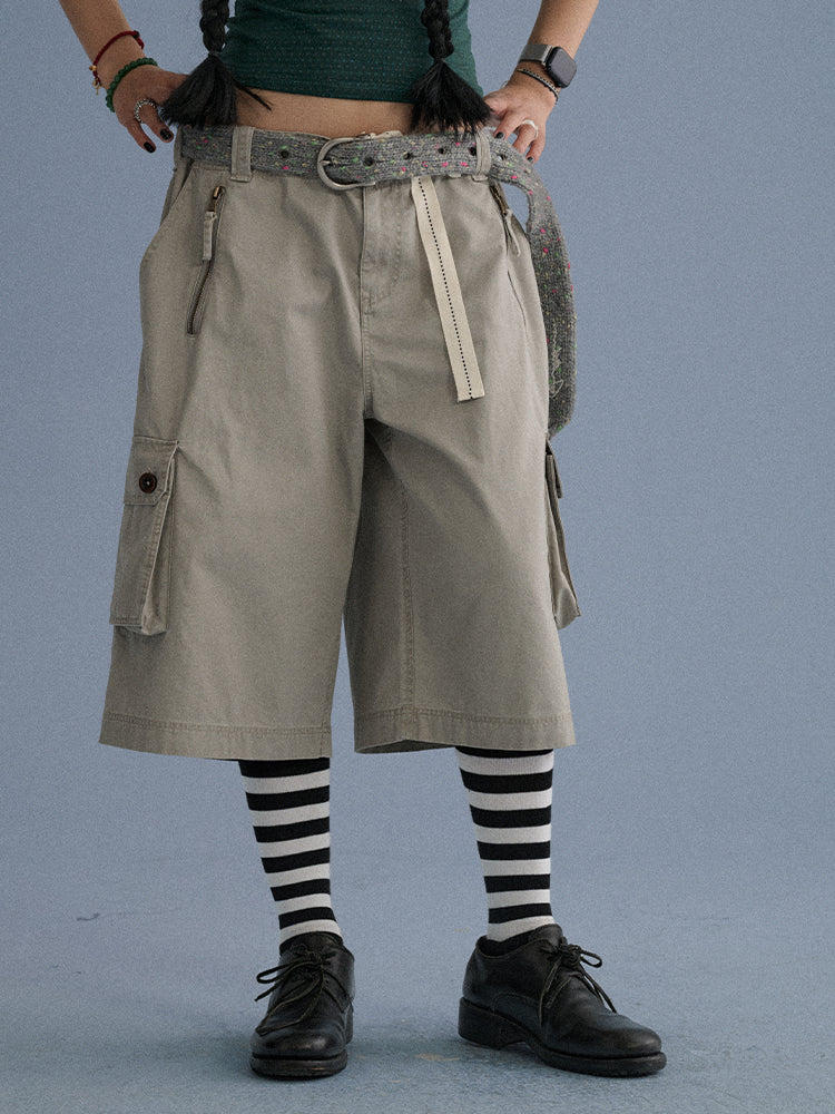 Volcano Knee-Length Shorts