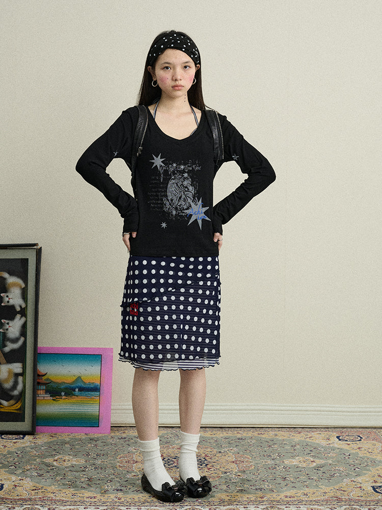 Jam Polka Dot Skirt
